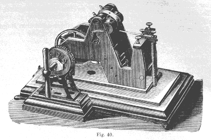 Schnellschriftgeber, Fig. 40, klickbar (200 kByte)