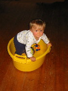 Carla in the bucket