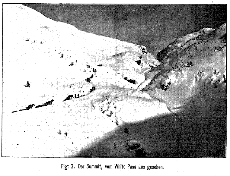 Fig. 3. Der Summit, vom White Pass aus gesehen.