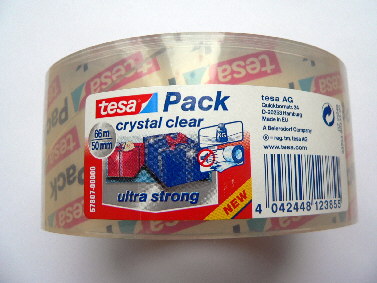 Tesa Pack crystal clear ultra strong 66m×50mm EAN 4042448123855